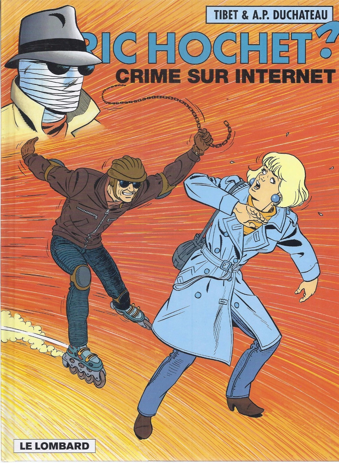 BD  Ric Hochet - Crime sur internet - N°60-  EO cartonnée-1998 -TTBE- Tibet
