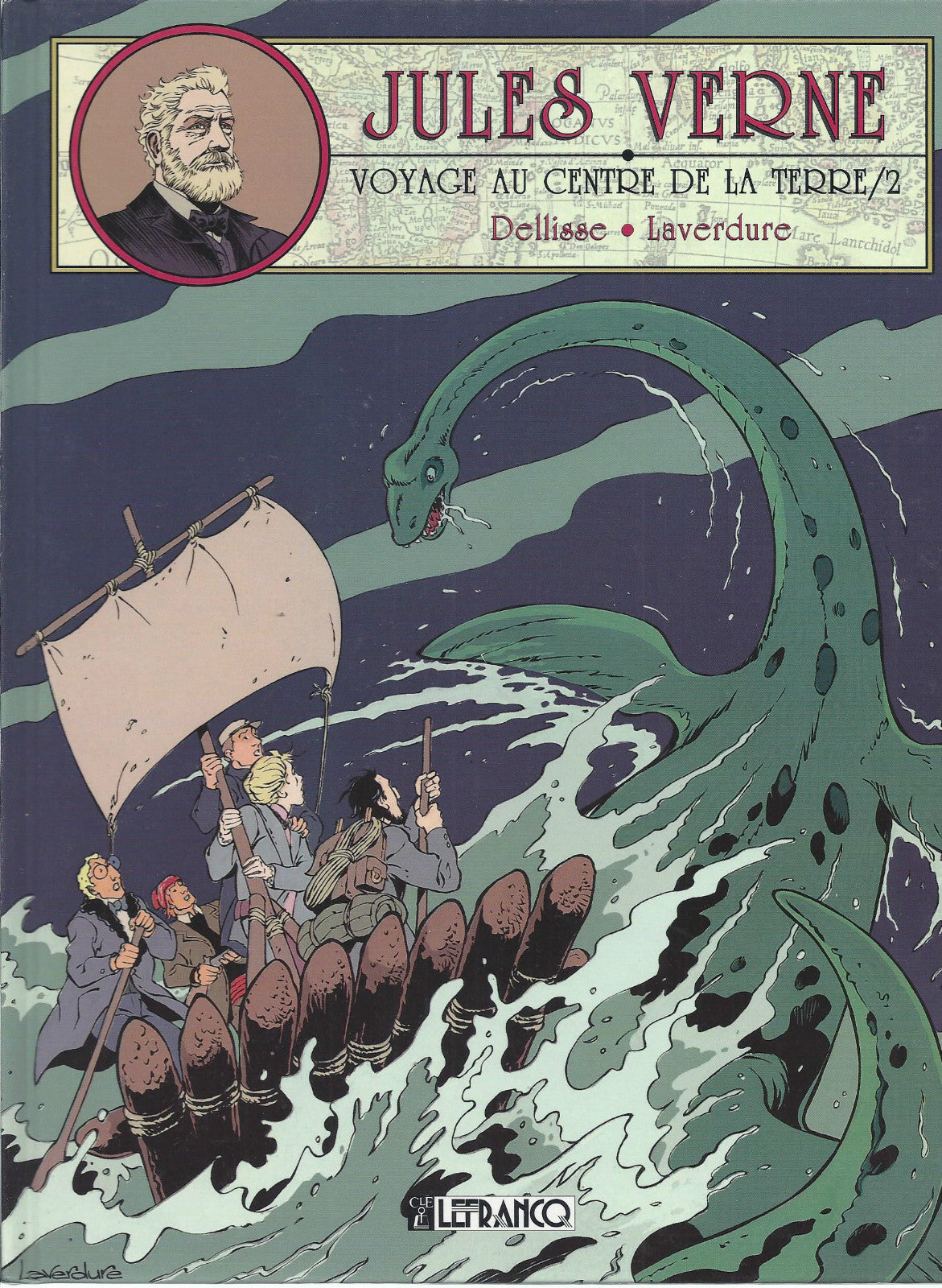 BD Jules Verne - Journey to the Center of the Earth/2 - 1st Edition - 1997 - VGC - Laverdure