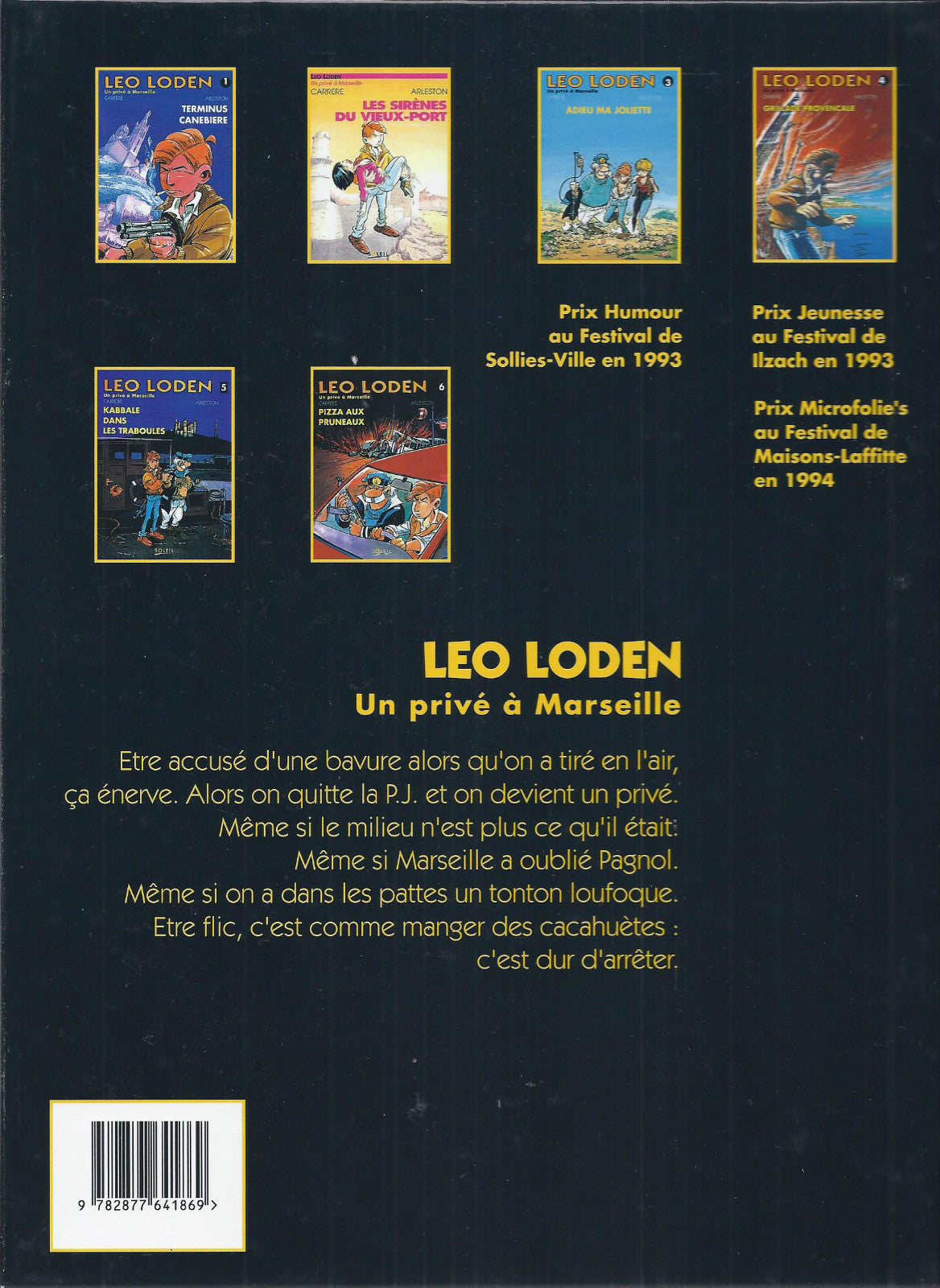 BD Leo Loden  -Grillade Provencale -  RE -1995 -TBE- Carrere
