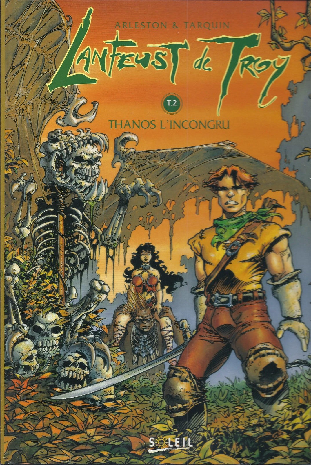 BD  Lanfeust de Troy  T.2  Thanos l'incongru - E.O.. 1995  TBE  - Tarquin