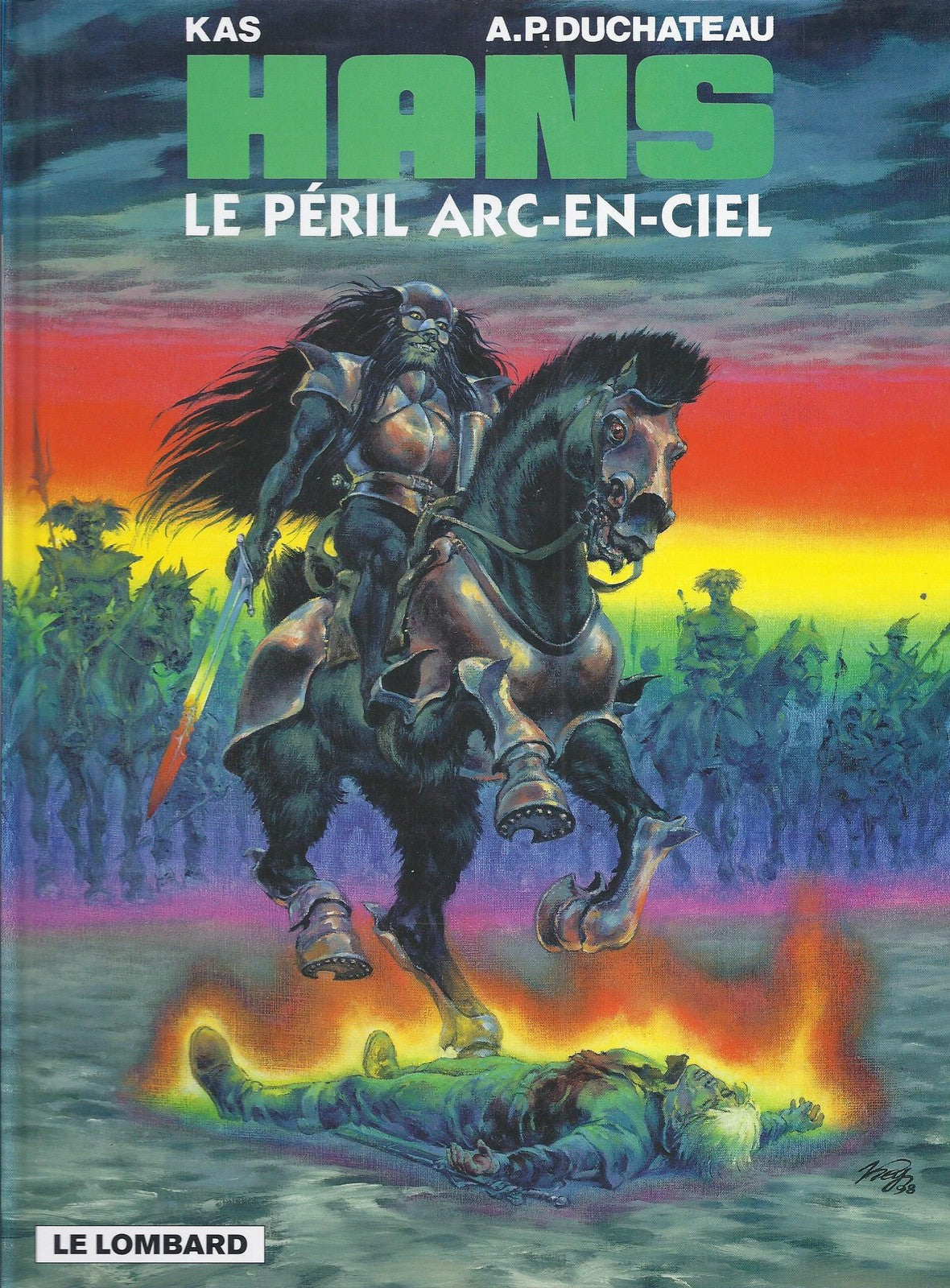 Comic book Hans - N°10 - The Rainbow Peril - 1st Edition. 1998 - Very good condition - Kas