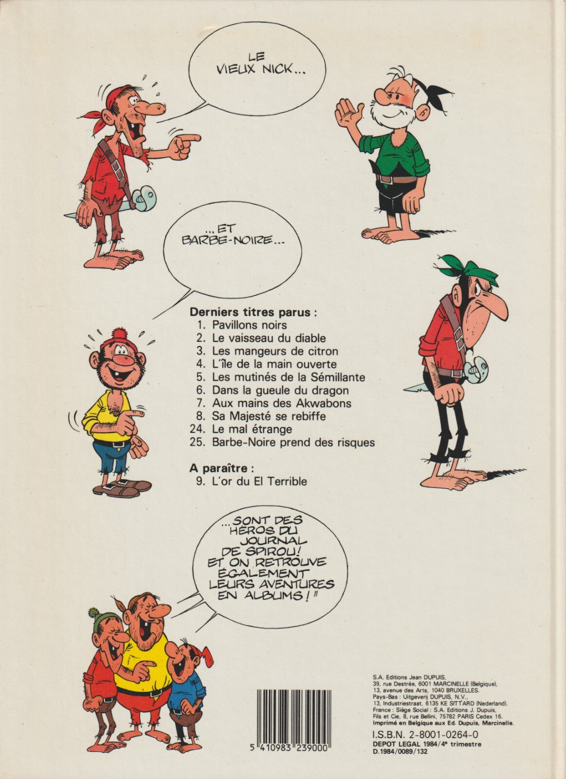 Le vieux Nick- Sa Majesté se rebiffe - 8- Ré.C. -1984- TTBE - Remacle