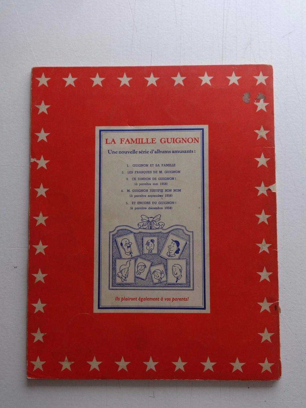 BD  Guignon - Les frasques de M. Guignon - N°2-  EO- 1958 - BE- Vandersteen