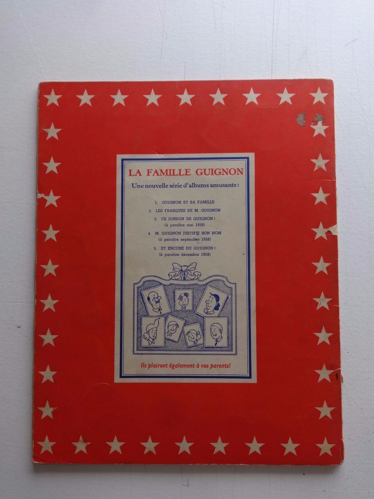 BD  Guignon - Les frasques de M. Guignon - N°2-  EO- 1958 - BE- Vandersteen