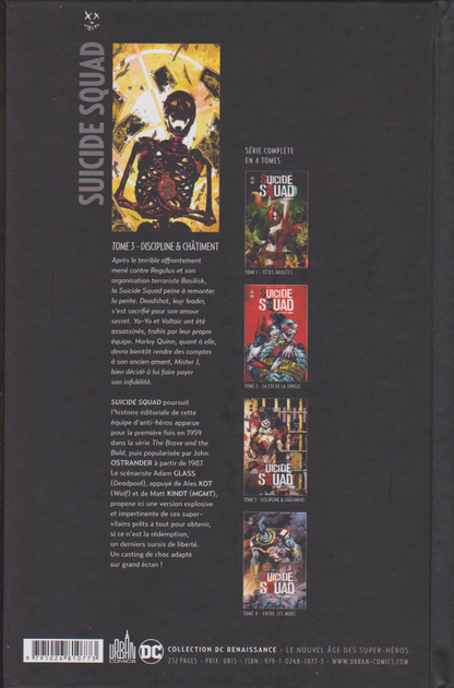 BD   Suicide Squad- Discipline et châtiment- N°3- Rée. - 2017 -TTBE- Collectif