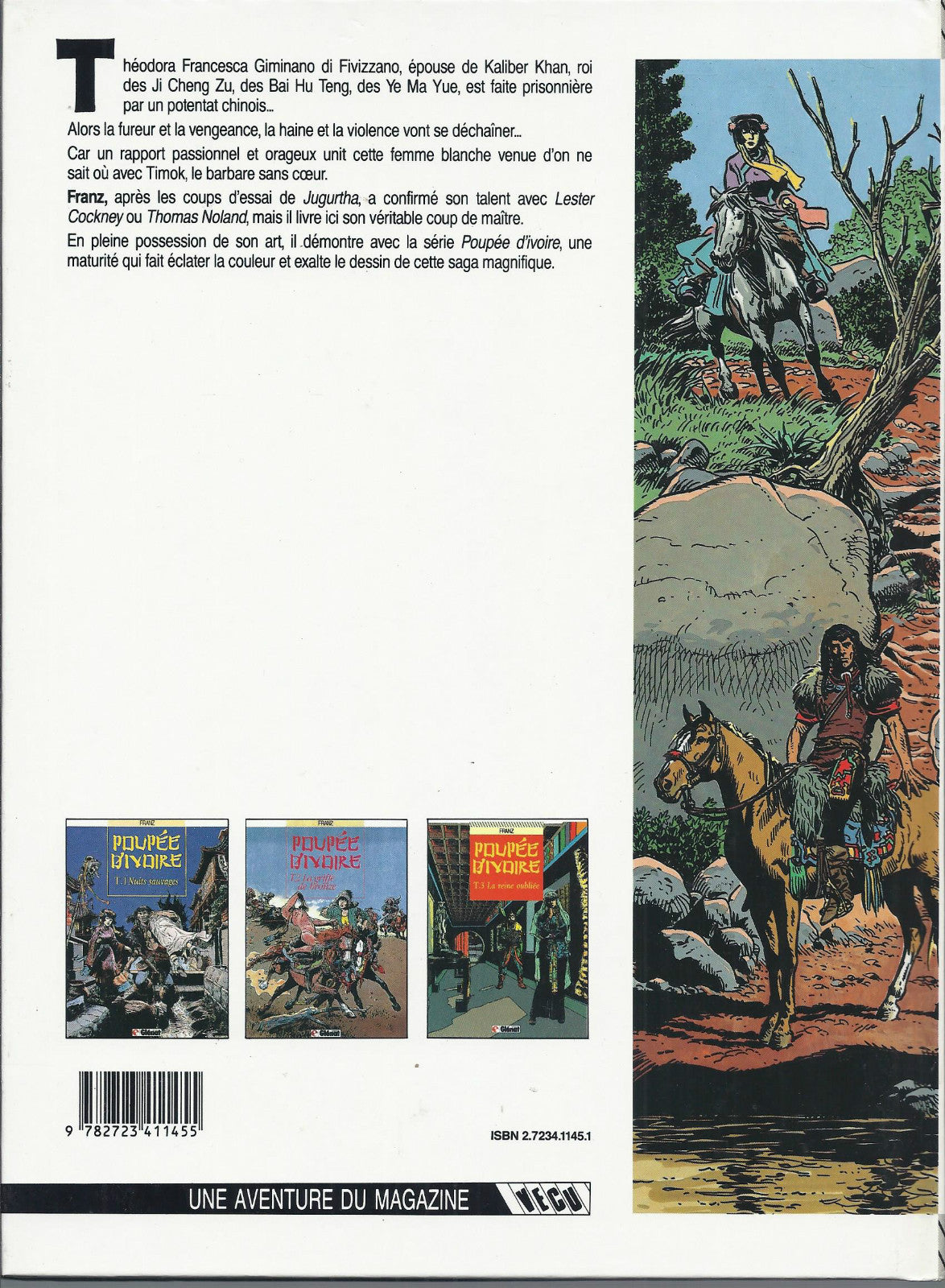 Comics Ivory Doll - The Forgotten Queen - No. 3 - HC - 1990 - VGC - Franz
