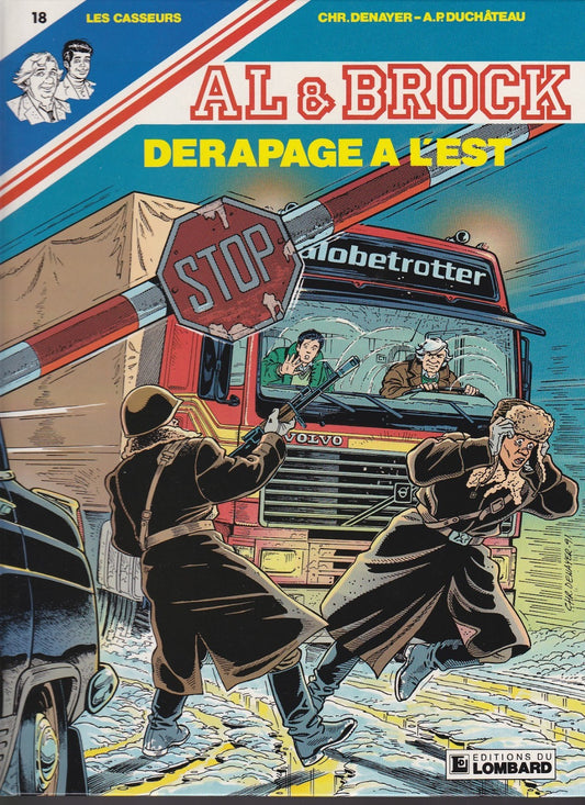 BD Les casseurs - Dérapage a l'est- N°18  EO -1991 -TTBE- Denayer