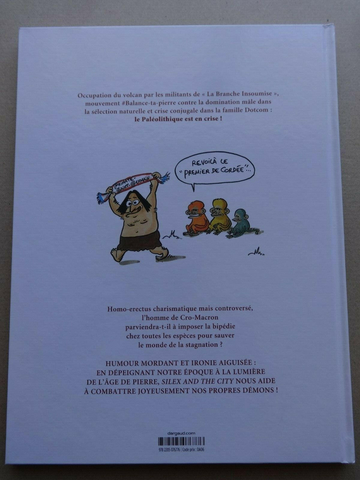 BD  Silex and the city  -  L'homme de Cro-Macron - EO -2018 -TTBE- Jul