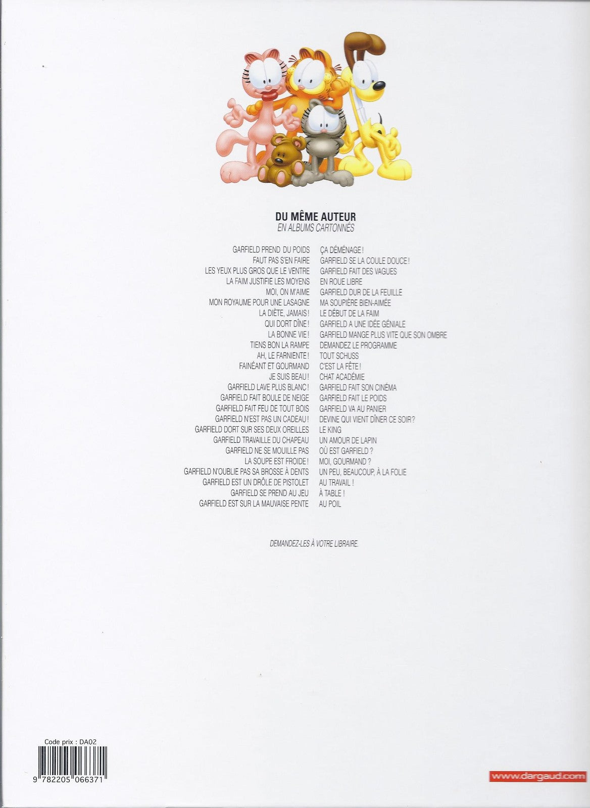 BD Garfield - No. 46 - Me, greedy? - RE . 2010 -VGC- Davis