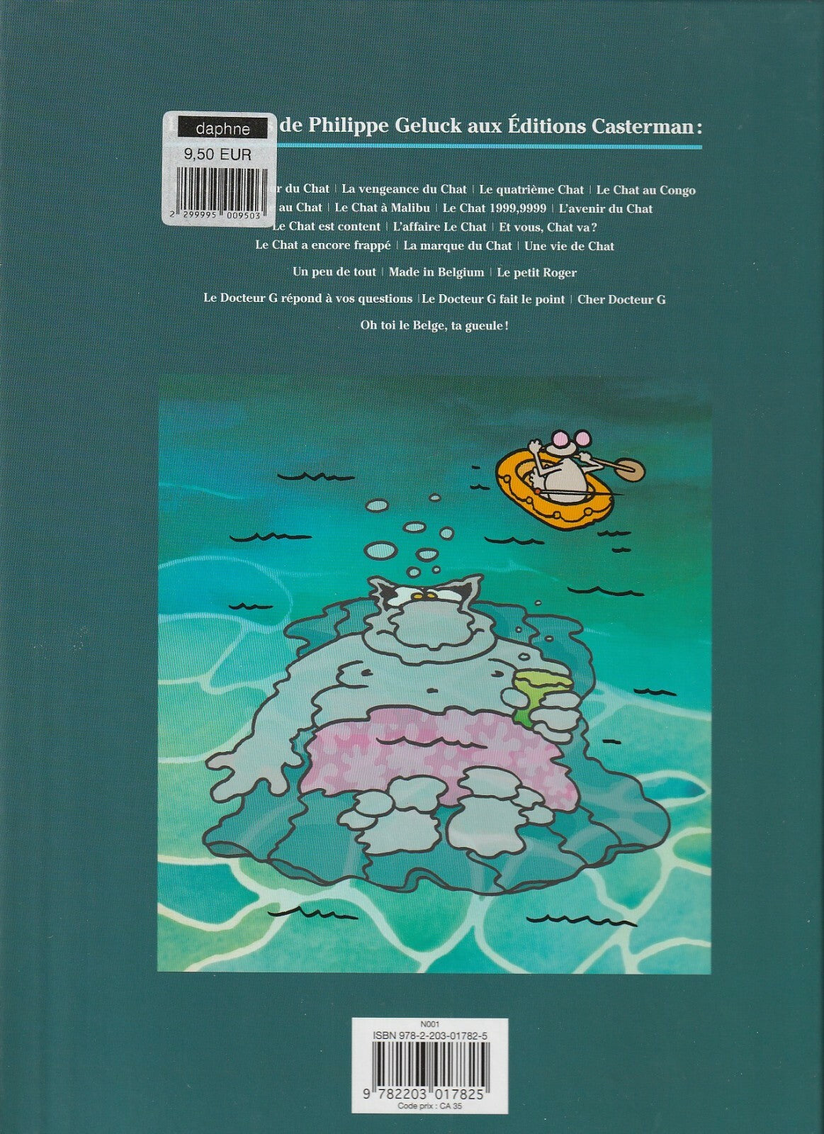 Comic Book Le Chat - A Cat's Life - No. 15 - First Edition - 2008 - Excellent Condition - Geluck
