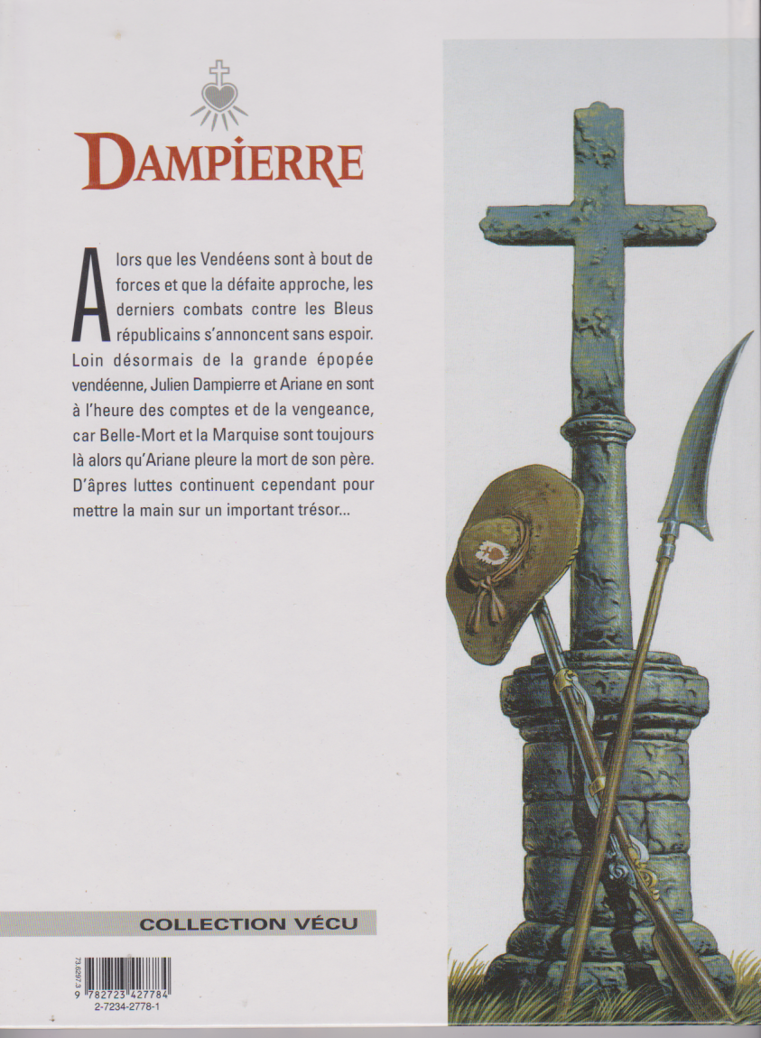 BD  Dampierre - Le trésor de la Guyonnière - N°8-  E.O- 2000 -TBE- Swolfs