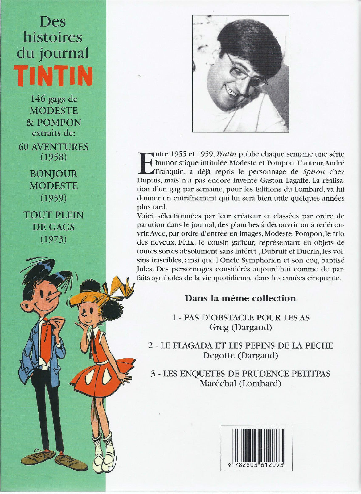BD - Modeste et Pompon -  intégrale - EO -  1996 -TTBE - Franquin