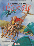 BD  Trigan - N°9-  Les 5 épreuves -  EO .1986 - BE - Don Lawrence