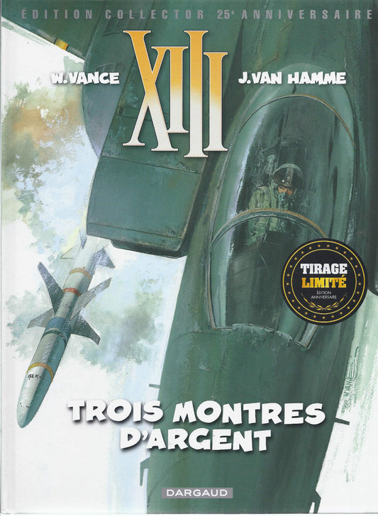 BD XIII - Trois montres d'argent-N°11- EO 25é anniversaire-2009-TTBE- Vance