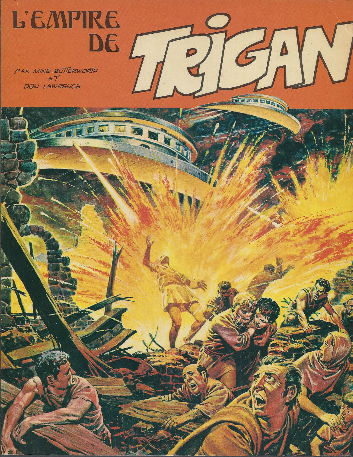 BD  Trigan - N°1- L'empire de Trigan   - EO brochée.1976 - TBE - Don Lawrence