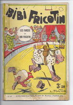 BD  Les farces de  Bibi fricotin - N°2 - RE  -  1930  -  BE  -  Louis Forton