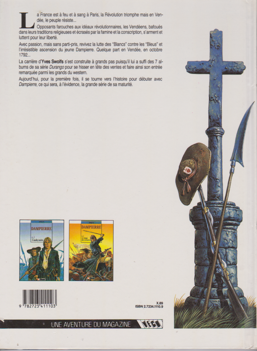 BD  Dampierre - Le temps des victoires - N°2-  E.O- 1989 -TBE- Swolfs